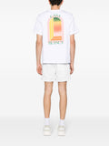 T-Shirt Gradient Larche - Blanc