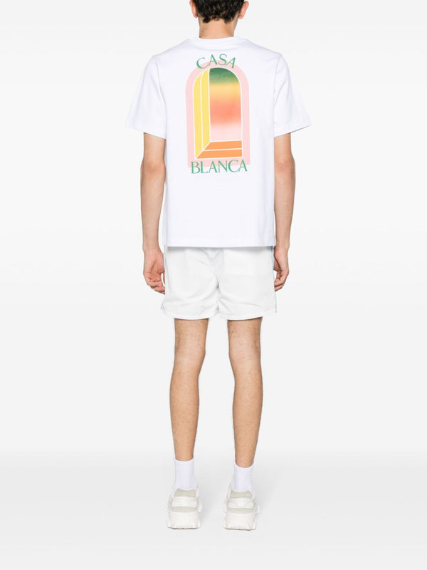 T-Shirt Gradient Larche - Blanc