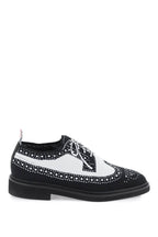 Thom Browne - Mocassins Thom Browne Longwing Brogue Loafers In Trompe L'Oeil Knit