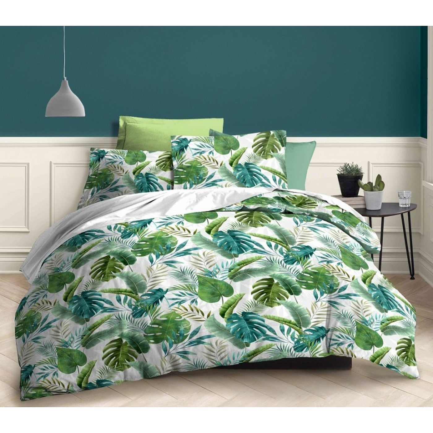 Parure De Couette - 100% Coton - Maori Blanc