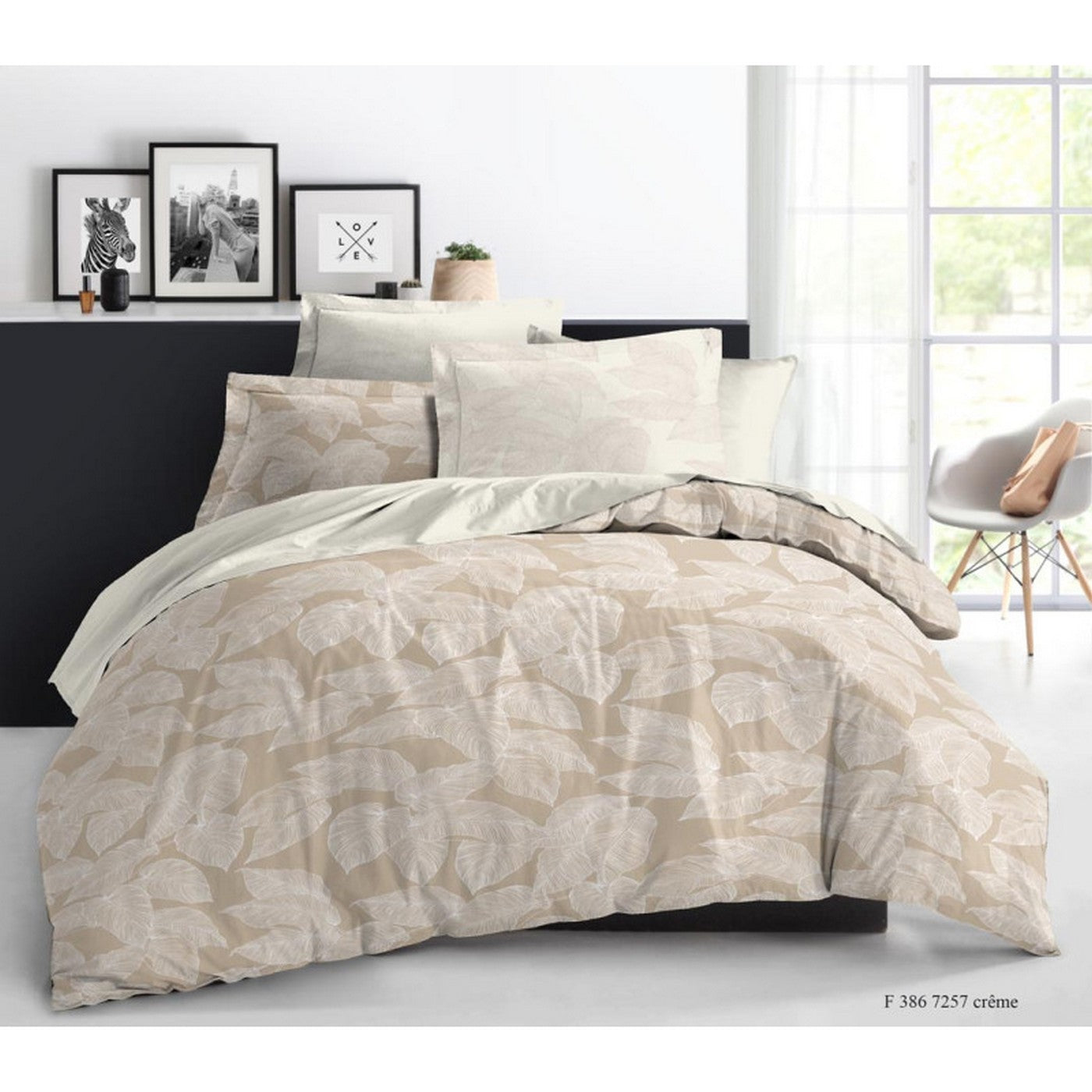 Parure De Draps - 100% Coton - Amazonie Creme