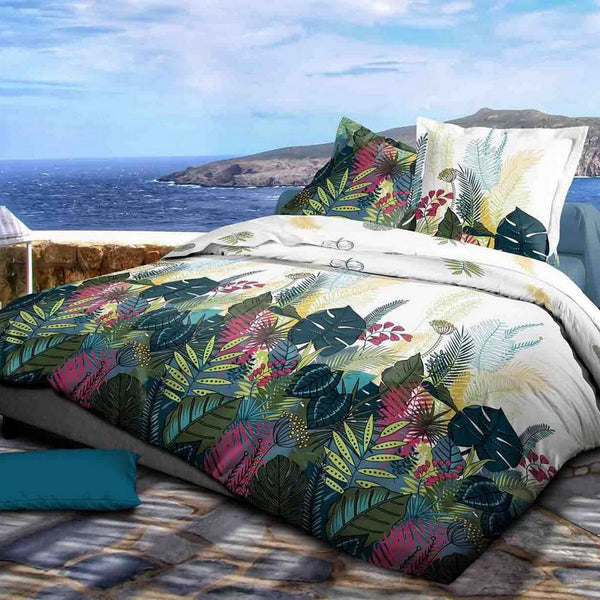 Parure De Couette - 100% Coton - Palm Spring