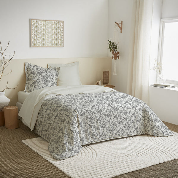 Parure De Couette - 100% Coton - Berengere Nuage