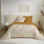 Parure De Couette - 100% Coton - Agathe Moutarde