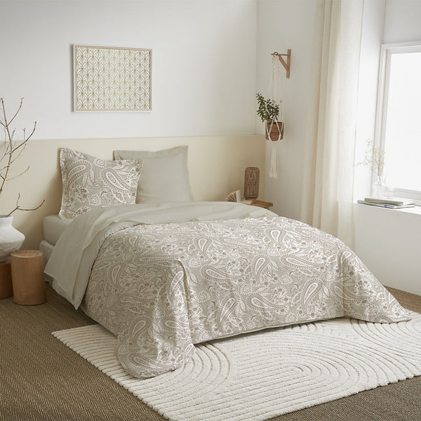 Parure De Draps - 100% Coton - Cashemire Naturel