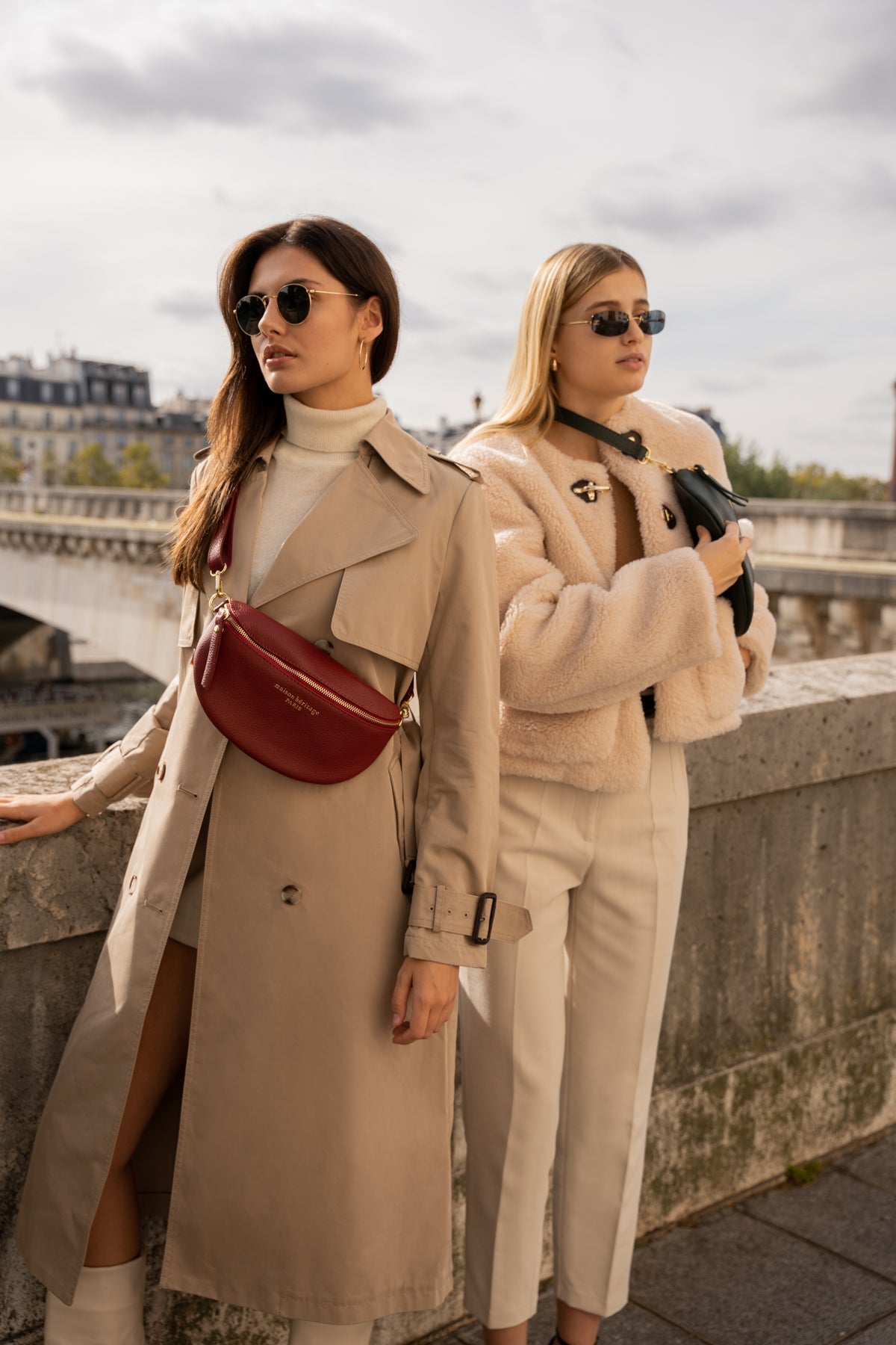 Sac Banane Kimi - Rouge Foncé