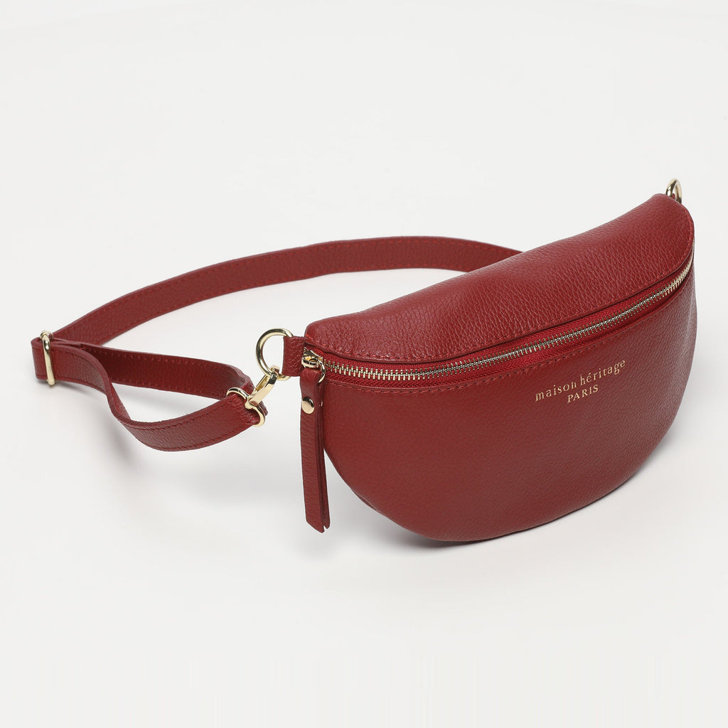 Sac Banane Kimi - Rouge Foncé