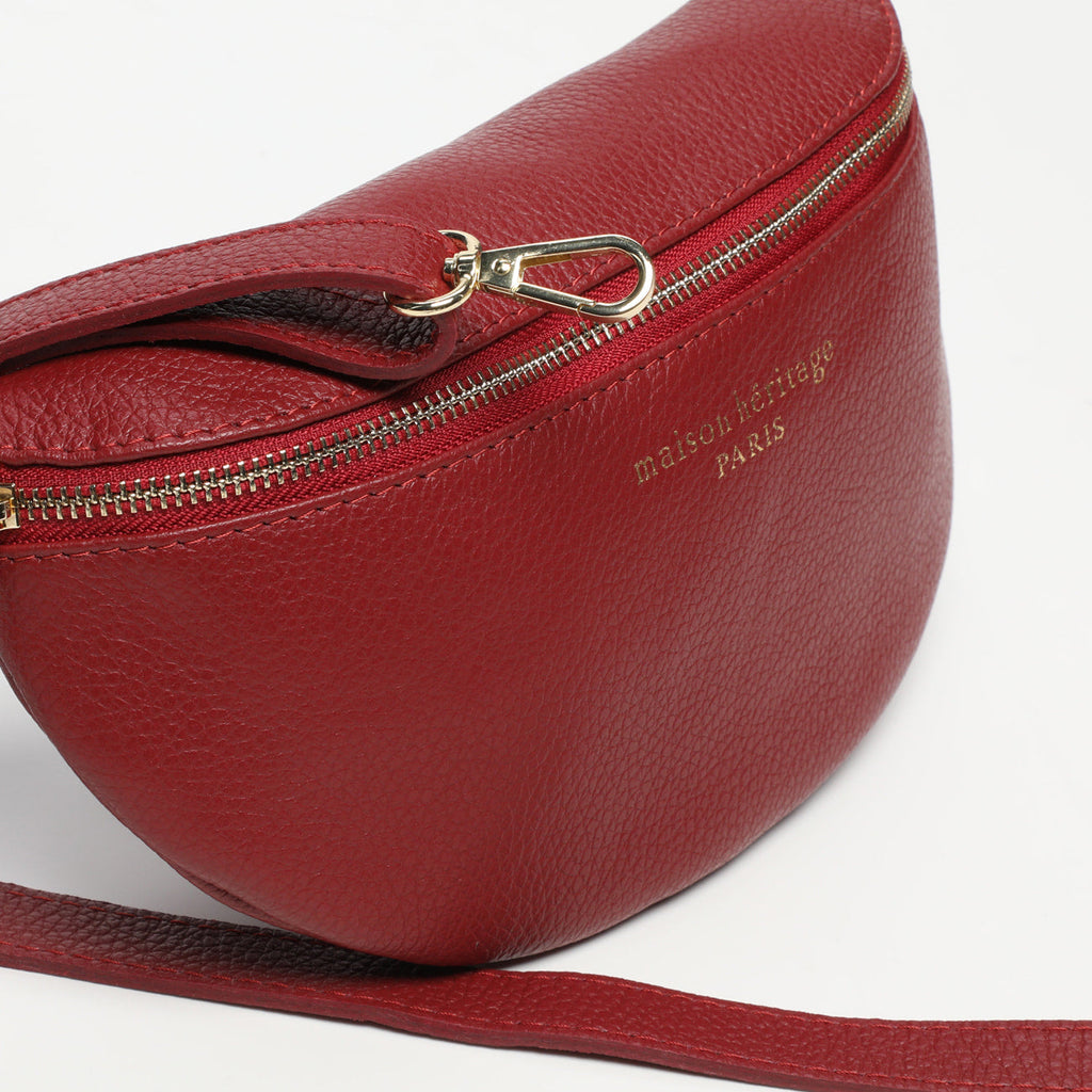 Sac Banane Kimi - Rouge Foncé
