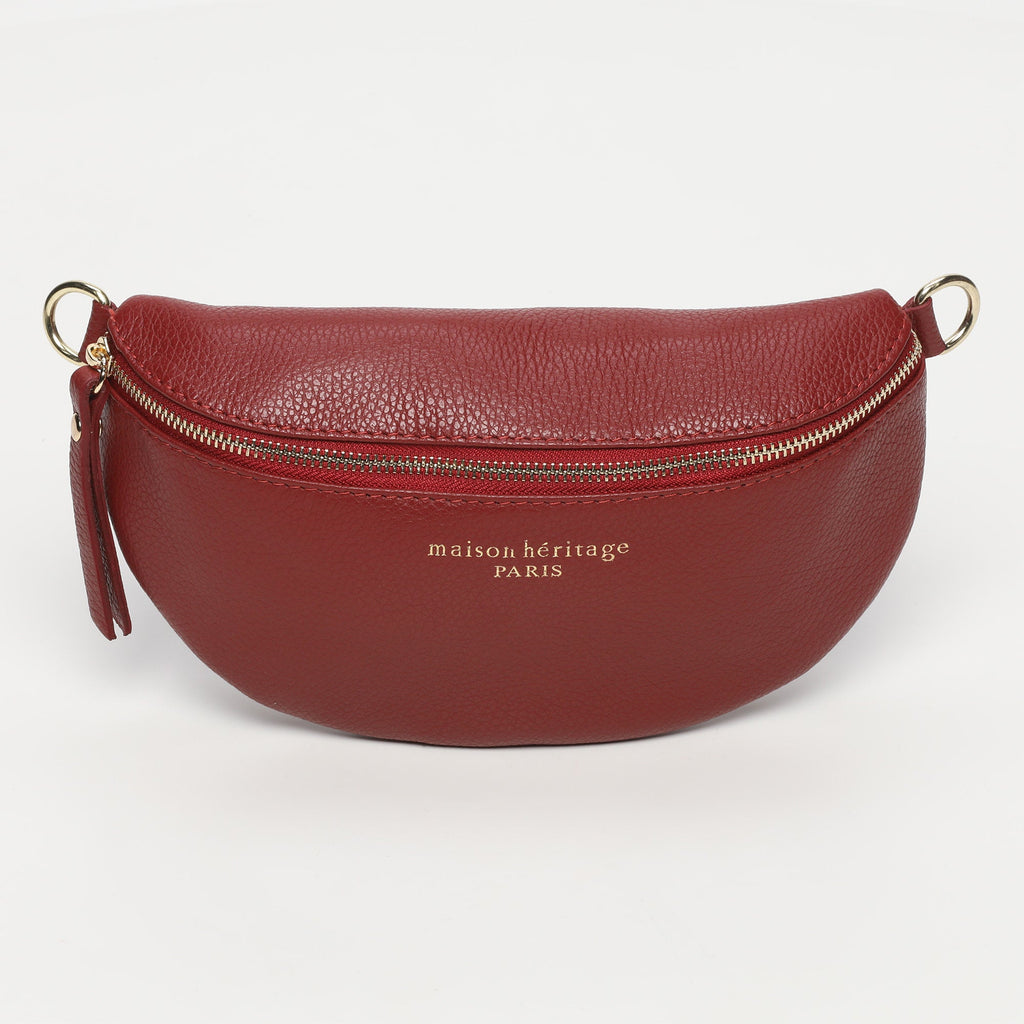 Sac Banane Kimi - Rouge Foncé