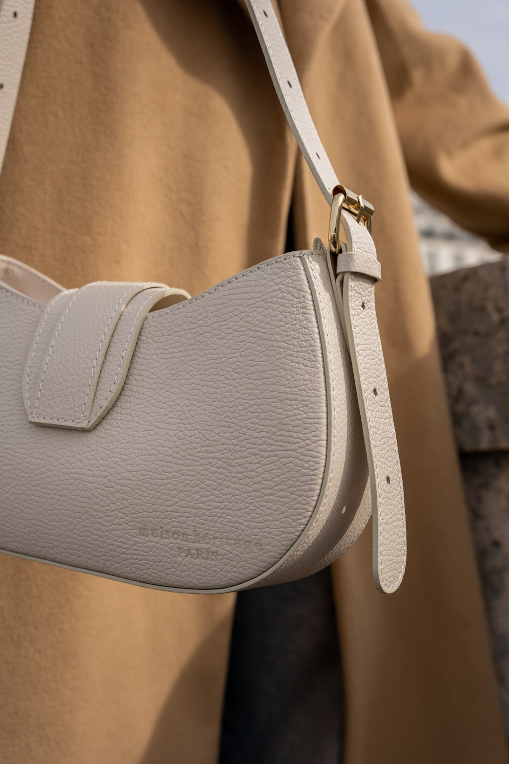 Sac Porte Epaule Maki - Beige
