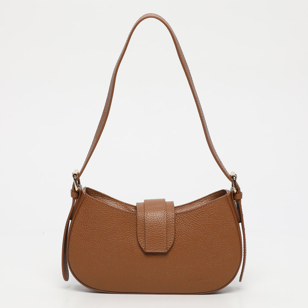 Sac Porte Epaule Maki - Camel Fonce