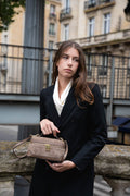 Sac Bandouliere  Simos Suede - Taupe