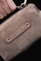 Sac Bandouliere  Simos Suede - Taupe
