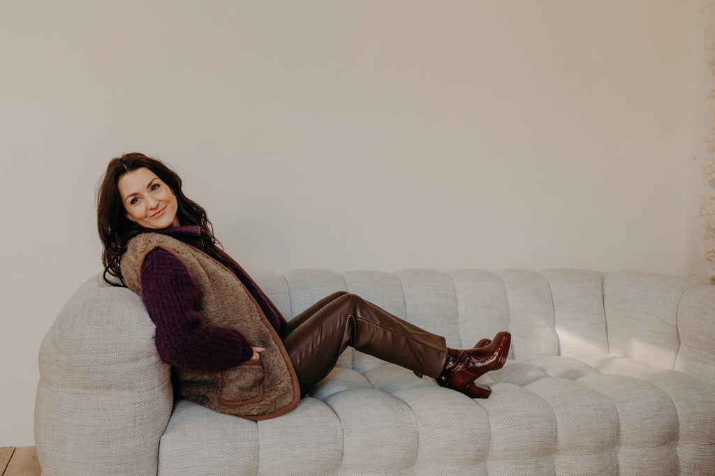 Gilet Michka - Marron