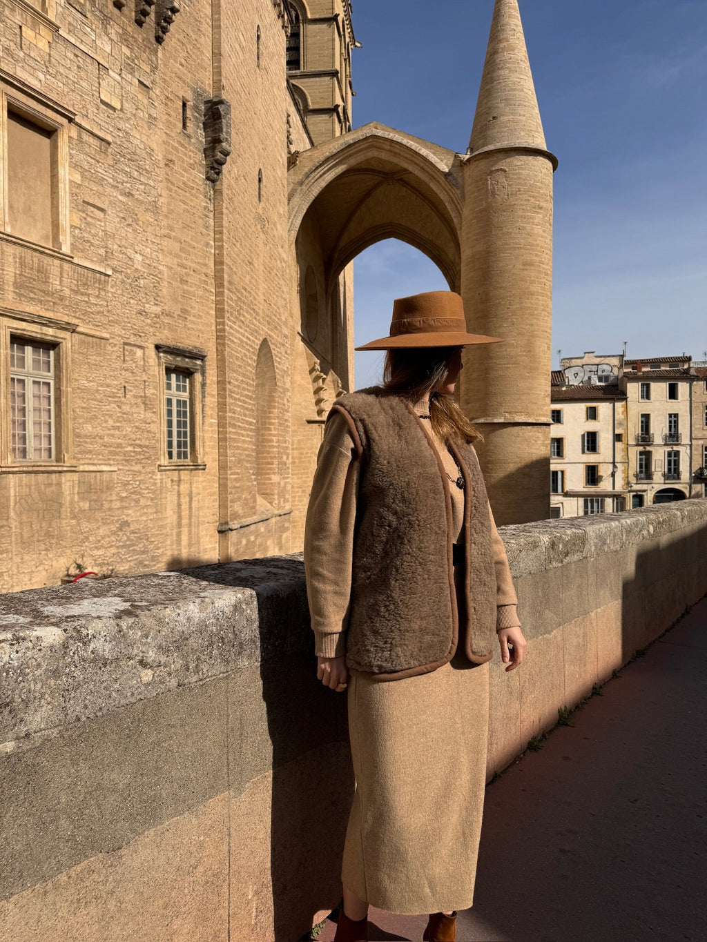 Gilet Michka - Marron