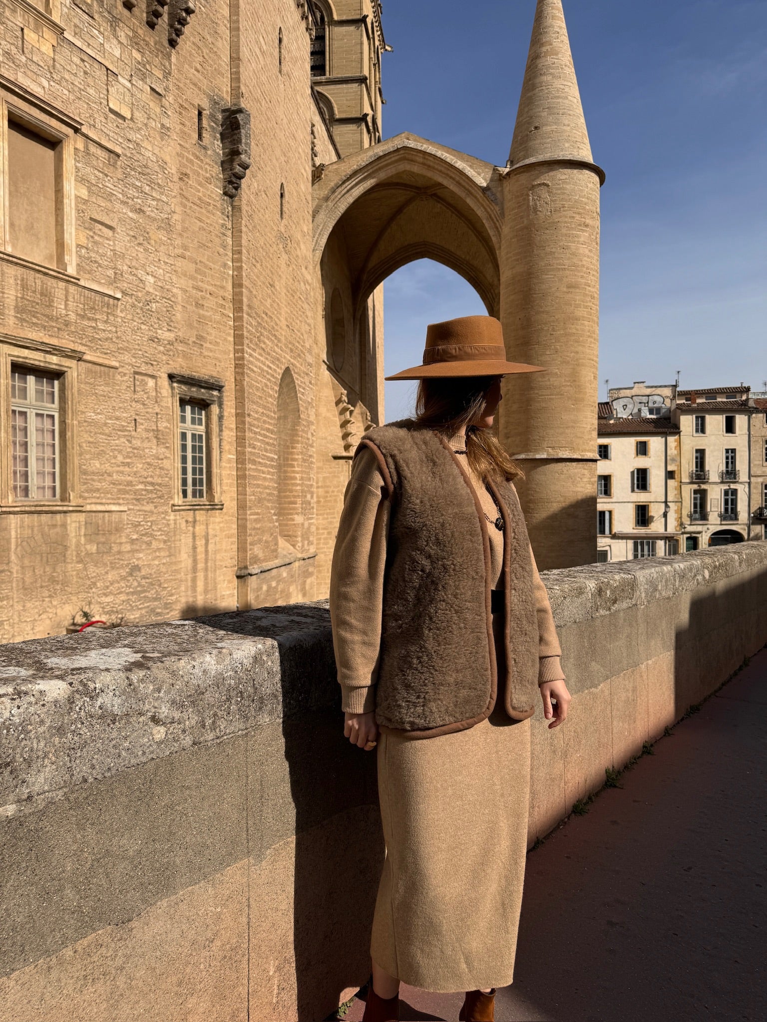 Gilet Michka - Marron