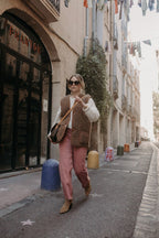 Gilet Michka - Marron