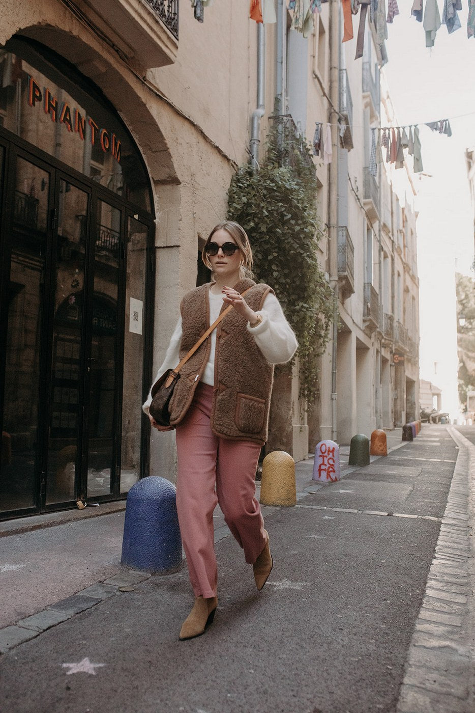 Gilet Michka - Marron