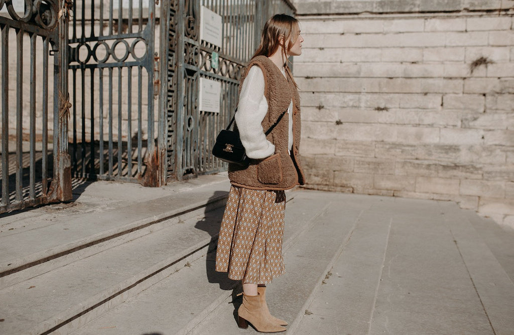 Gilet Michka - Marron