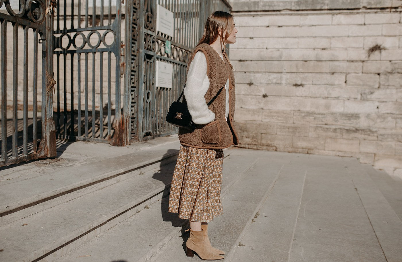 Gilet Michka - Marron