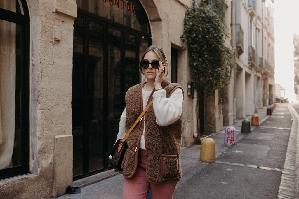 Gilet Michka - Marron