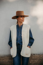 Gilet Michka - Creme