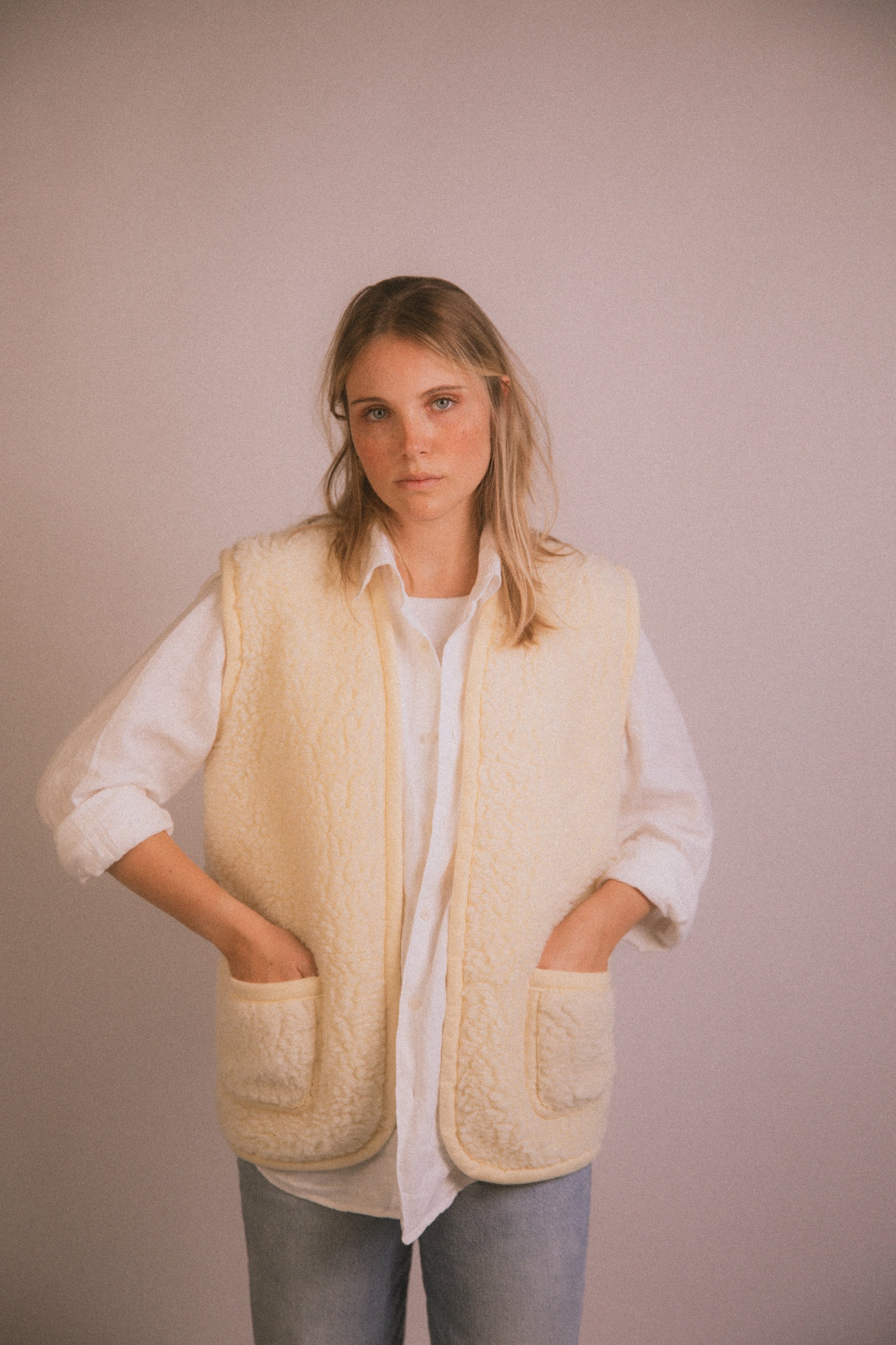 Gilet Michka - Creme