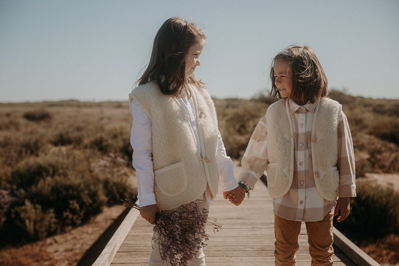 Gilet Michka - Creme - Enfant