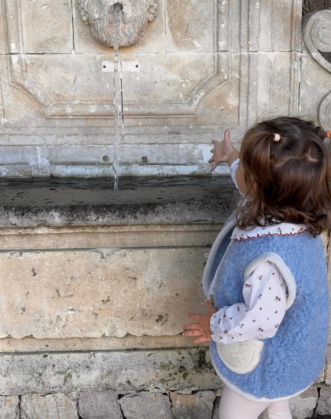 Gilet Michka - Bleu - Enfant