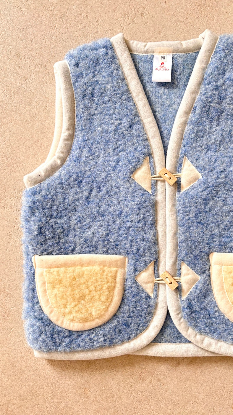 Gilet Michka - Bleu - Enfant
