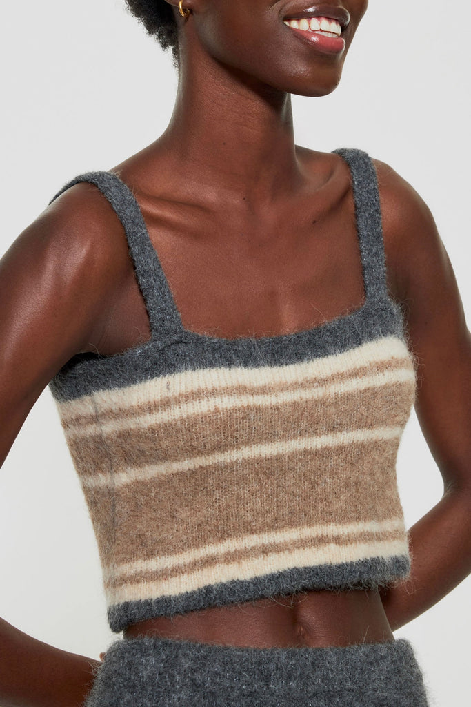Top Mila - Dark Grey
