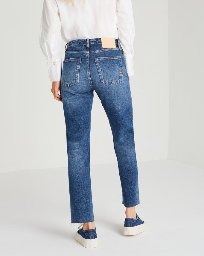 Reiko - Jean Straight Milo Double H23 - Dnm V-254 - Femme