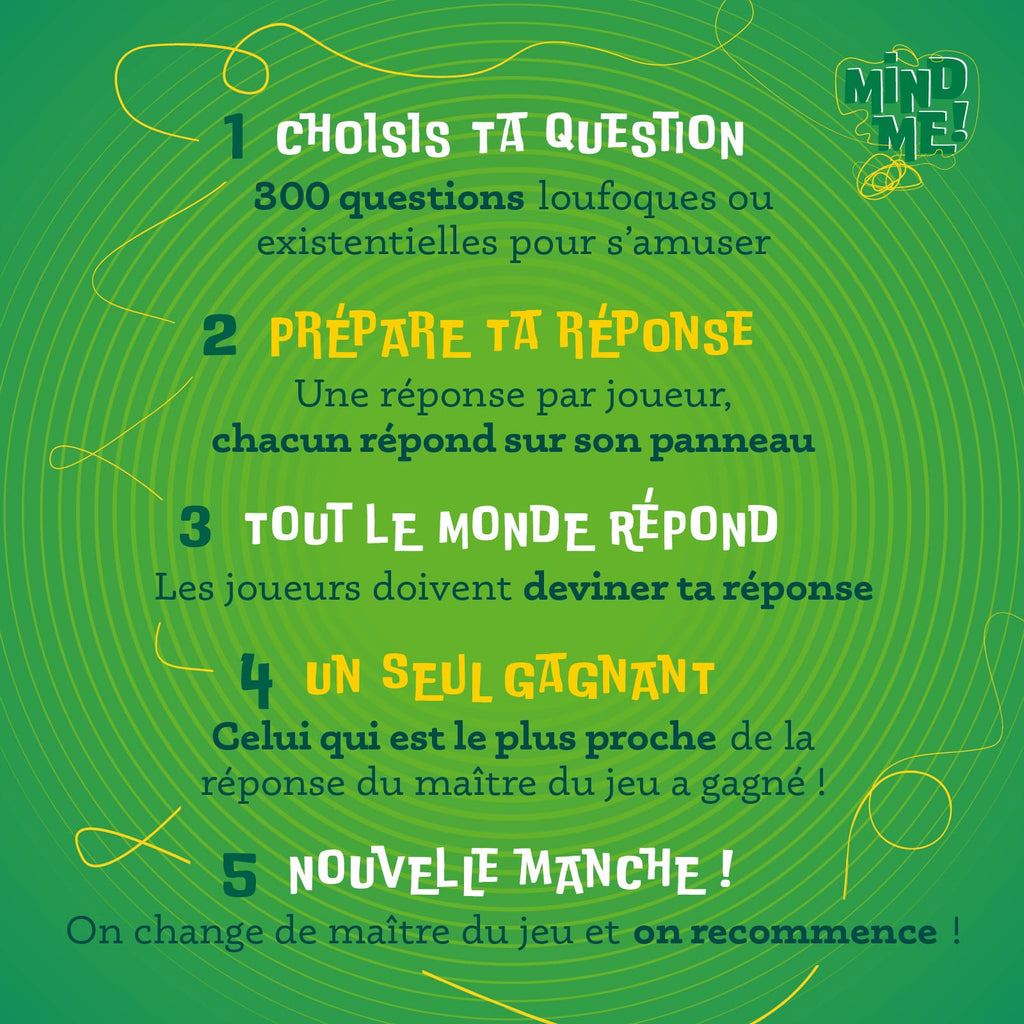 Comment jouer au jeu de société Mind Me