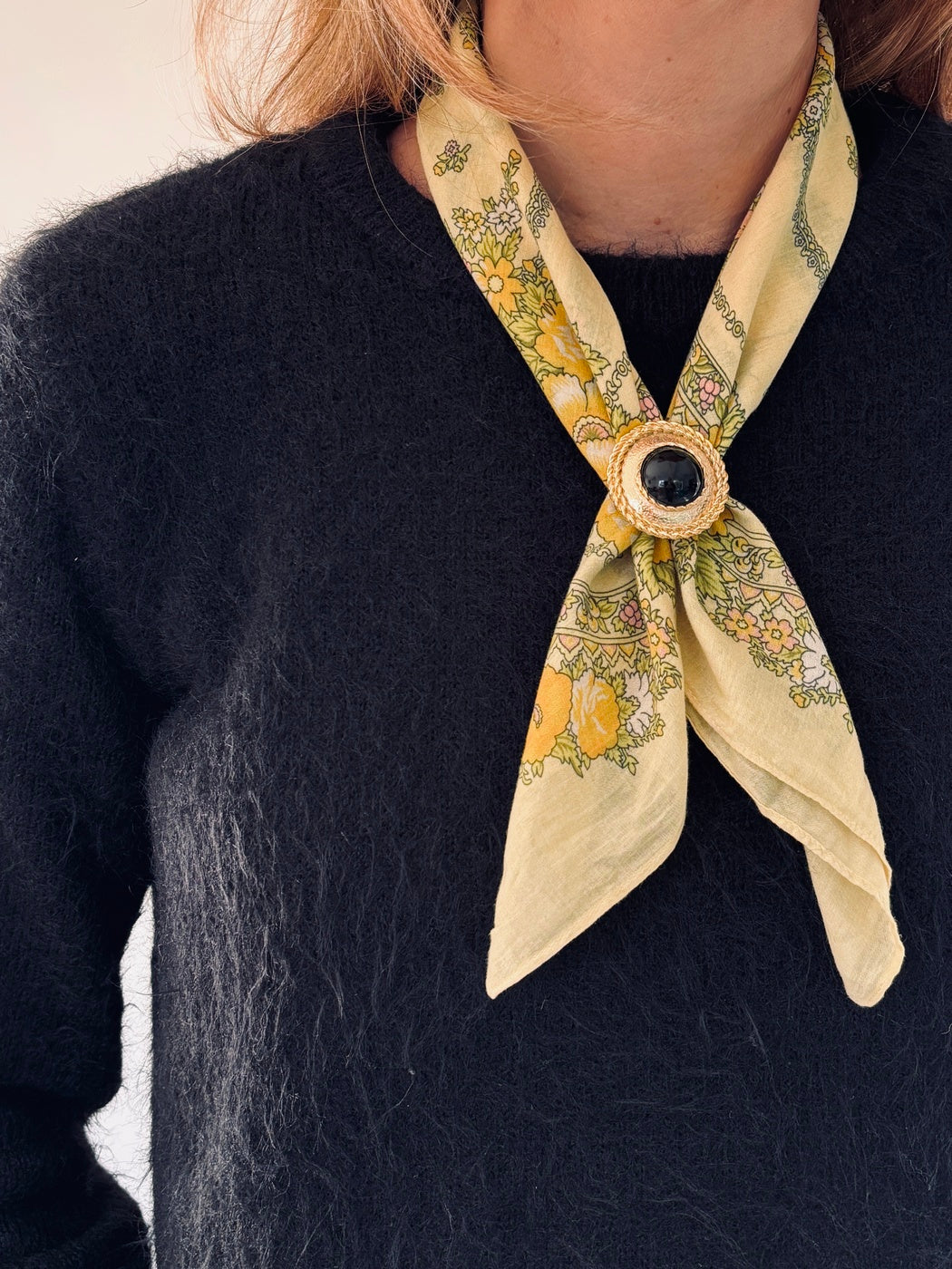 Mini Foulard Slave - Jaune