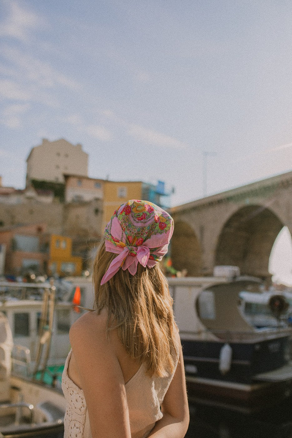 Mini Foulard Slave - Lila