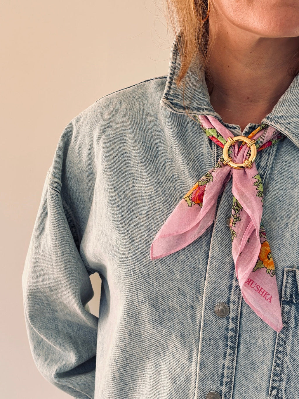 Mini Foulard Slave - Lila