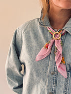 Mini Foulard Slave - Lila