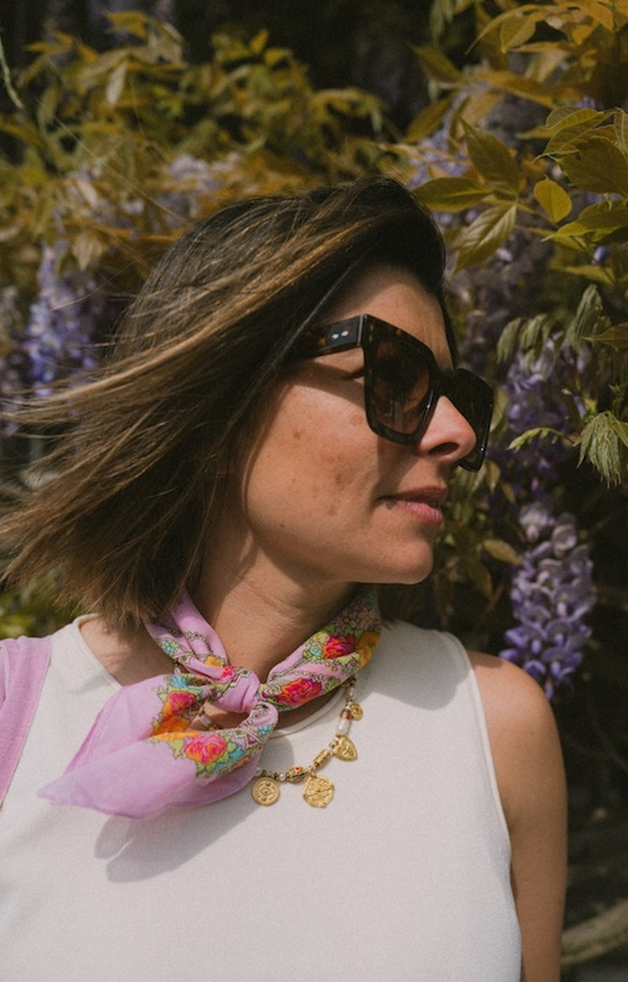 Mini Foulard Slave - Lila