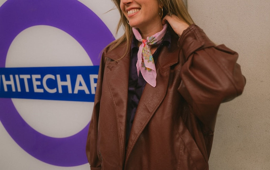 Mini Foulard Slave - Lila