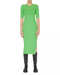 Robe Mixed Rib Sweater - Bright Peridot