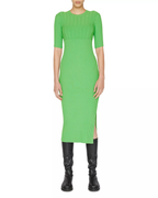 Robe Mixed Rib Sweater - Bright Peridot