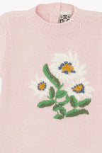 Combinaison - Mil Rose Clair Illustration Fleur