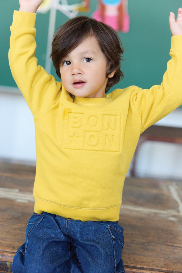 Sweat - Smily Jaune