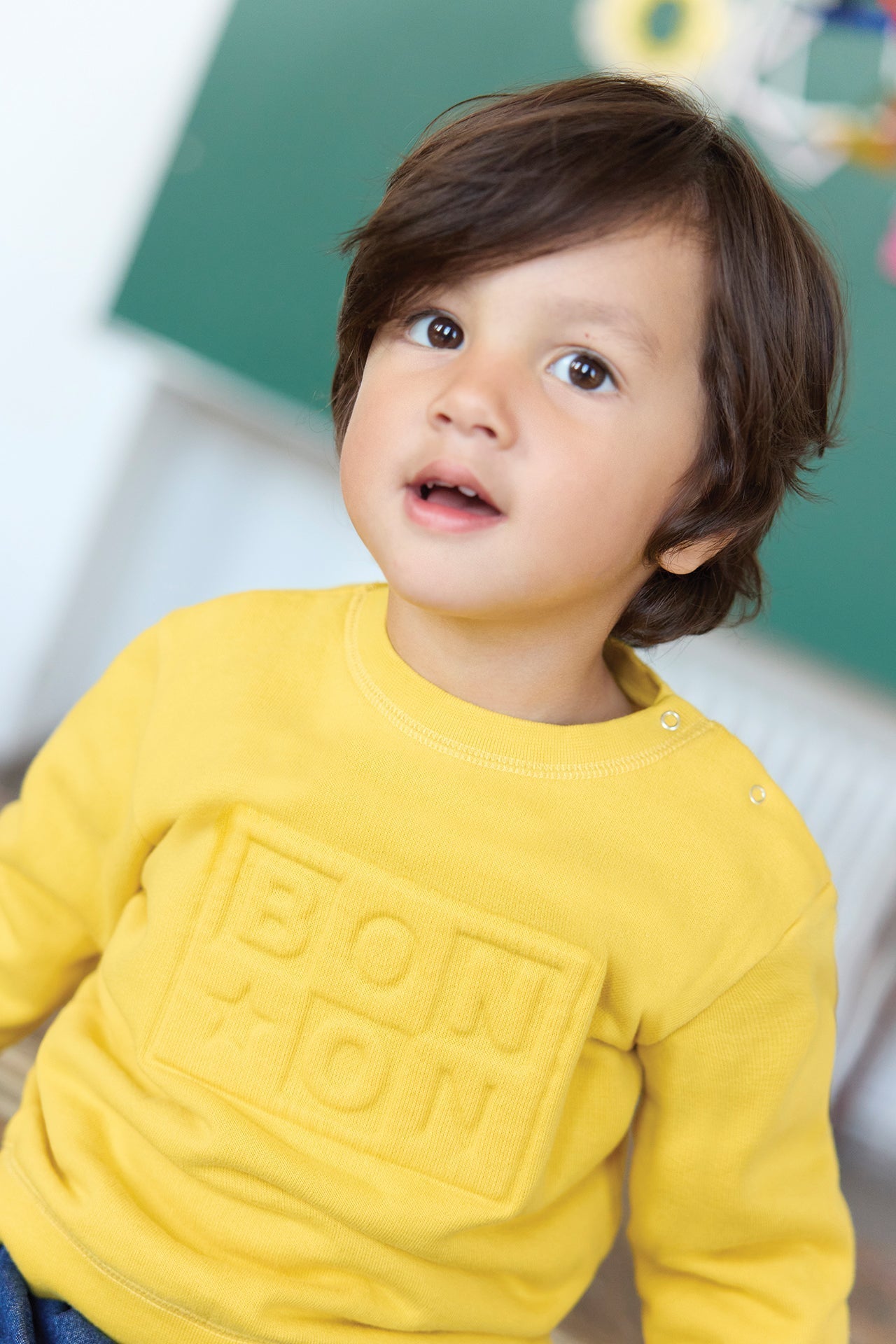 Sweat - Smily Jaune