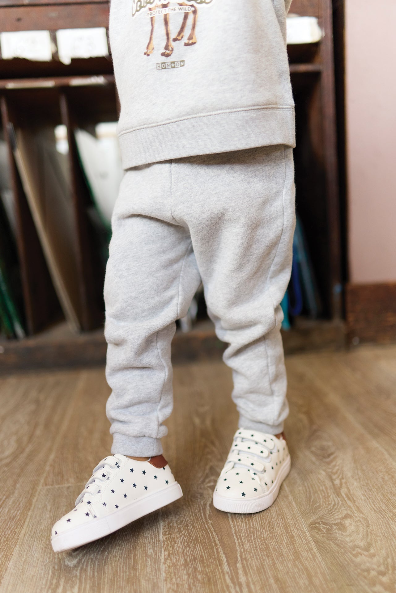 Jooging - Joggy Gris 100% Coton