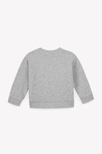 Sweat - Smily Gris Chiné Illustration Renne