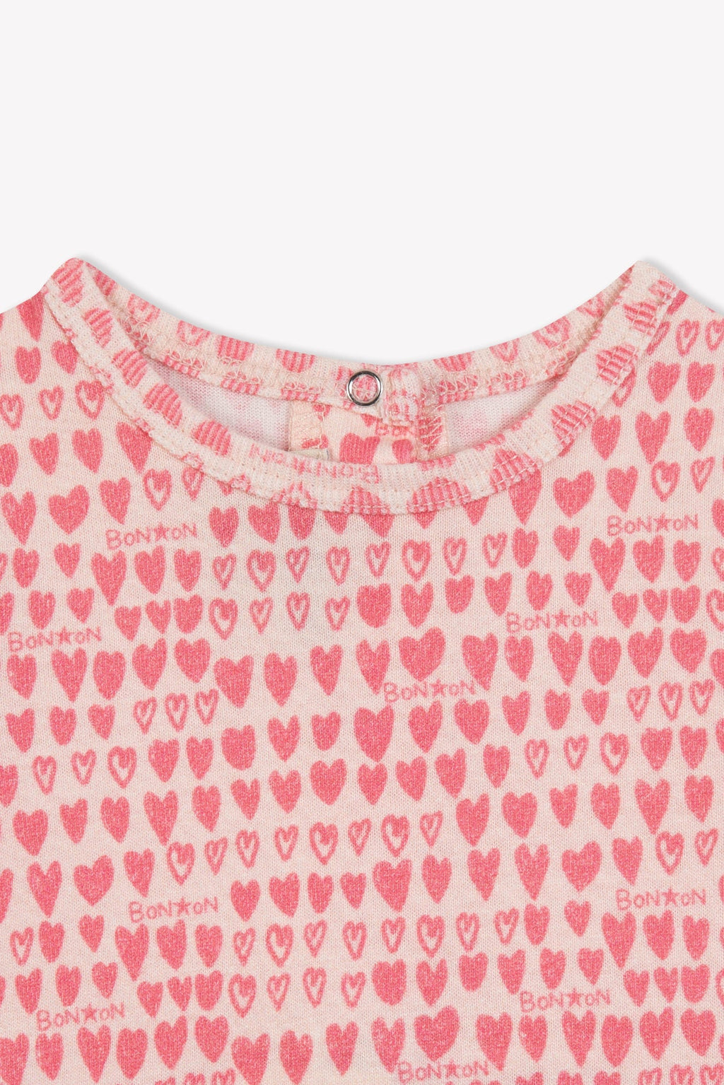 Pyjama - Cœur Rose 100% Coton Organique