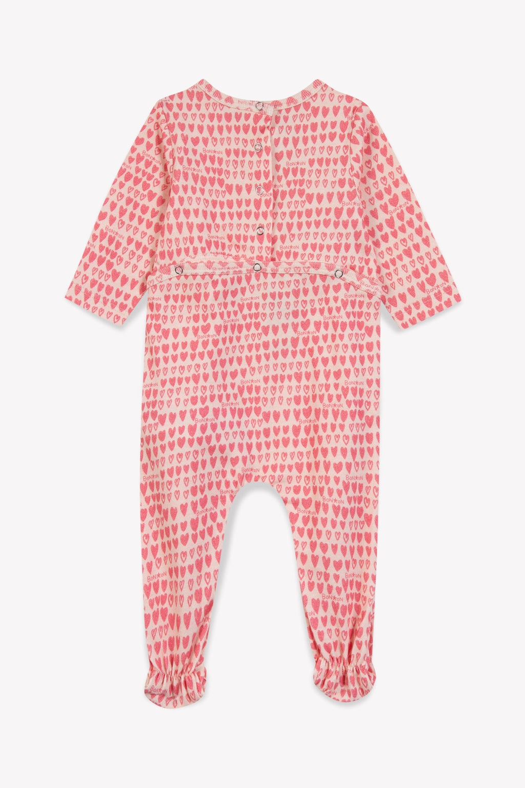 Pyjama - Cœur Rose 100% Coton Organique