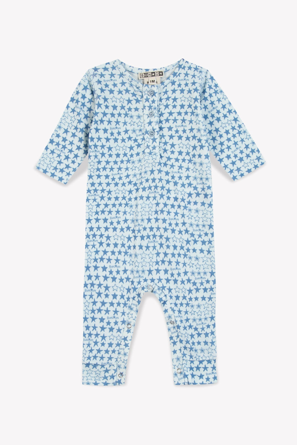 Pyjama À Étoiles - Bleu