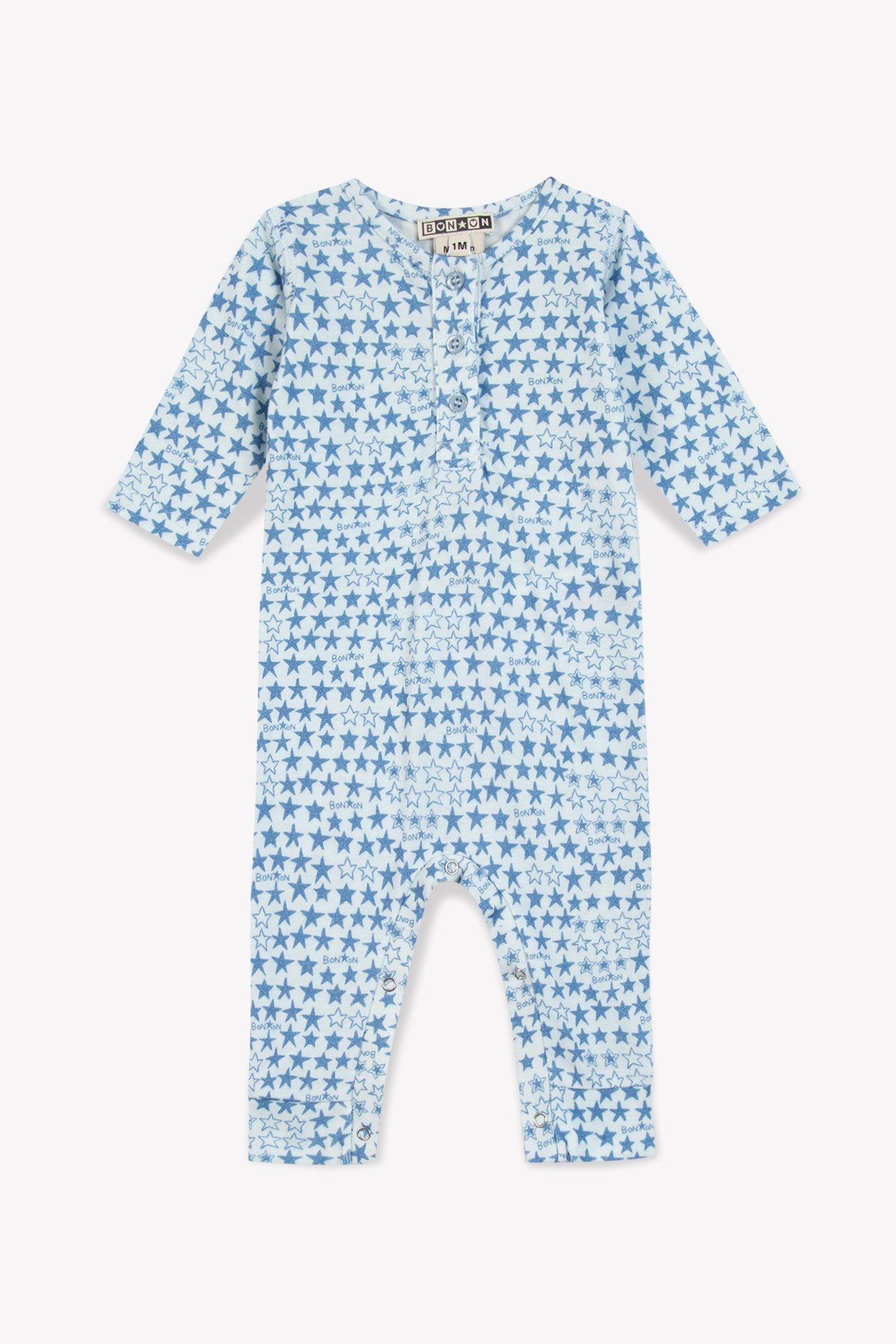 Pyjama À Étoiles - Bleu